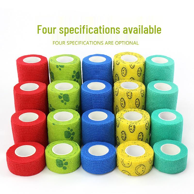 Elastic Self-Adhesive Sports Bandage for Finger, Wrist, Knee, Ankle, and Scar Support