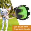 Lightweight Portable Golf Ball Washer Single Handed Design Wearable Golf Brush  Gifts