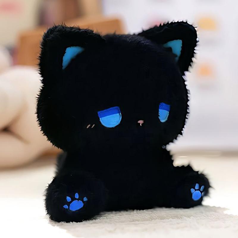 1Pcs Soft Animal Plush Doll 15Cm Cute Emo Bear Toy Dumb Plush Toy Cat Doll Cloth Doll Toys For Kids Gift Birthday Christmas Gift