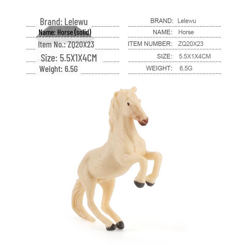 Набор миниатюрных моделей сельскохозяйственных животных для трансграничной торговли: Куры, Утки, Гуси, Коровы и другие