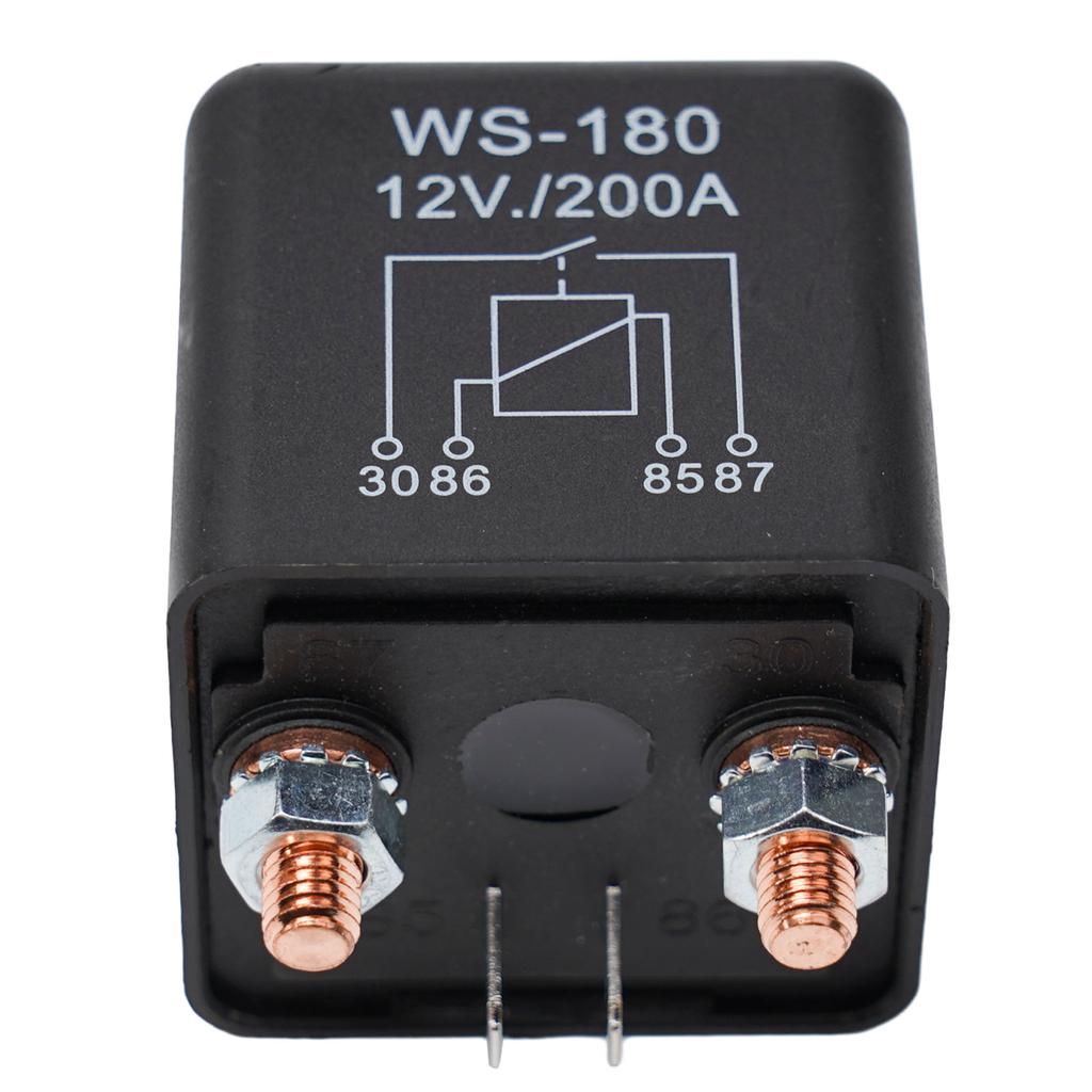 Practical Durable Isolator Relay Truck High Capacity Power Switch Standard Contact Form Start 12V 4Pin Accessories