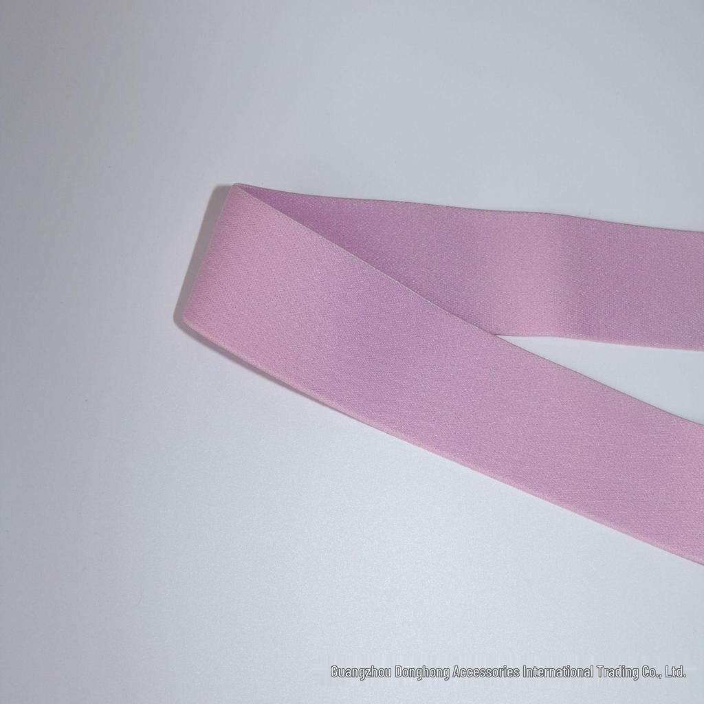 High-Elastic Polyester Imitation Nylon Band for Waistbands and Skirts