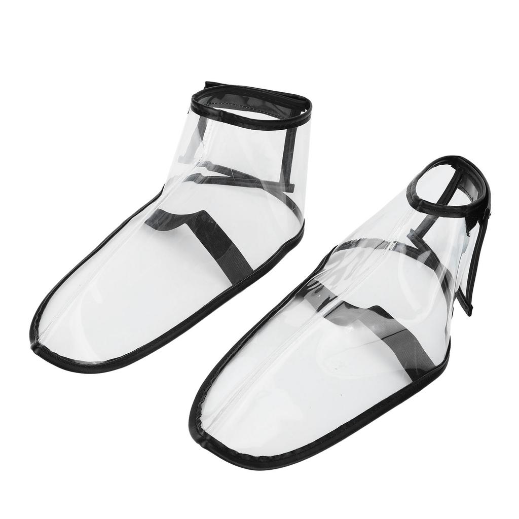 Складной чехол для обуви парикмахера, многоразовый чехол для обуви для салона, прозрачный чехол для обуви для массажных салонов, спа-салонов