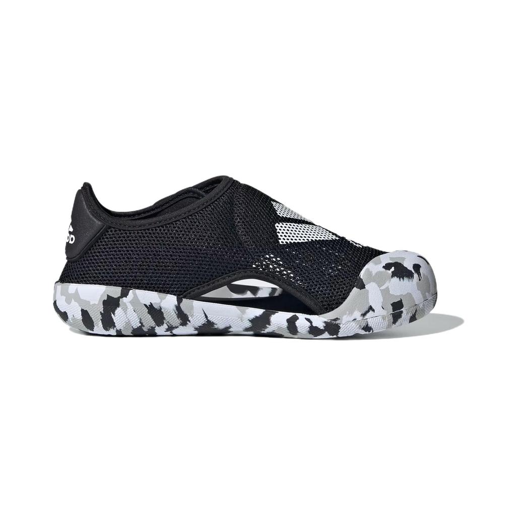 Adidas Altaventure Comfortable Casual Non-Slip Shock Absorbing Sandals Kids Sandals Black White ID7859
