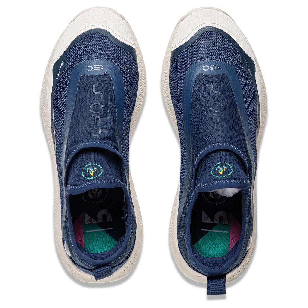 Li Ning Soft Go In My Name Victory Slip-On амортизирующие нескользящие износостойкие дышащие легкие повседневные туфли с низким верхом AGLU276-2
