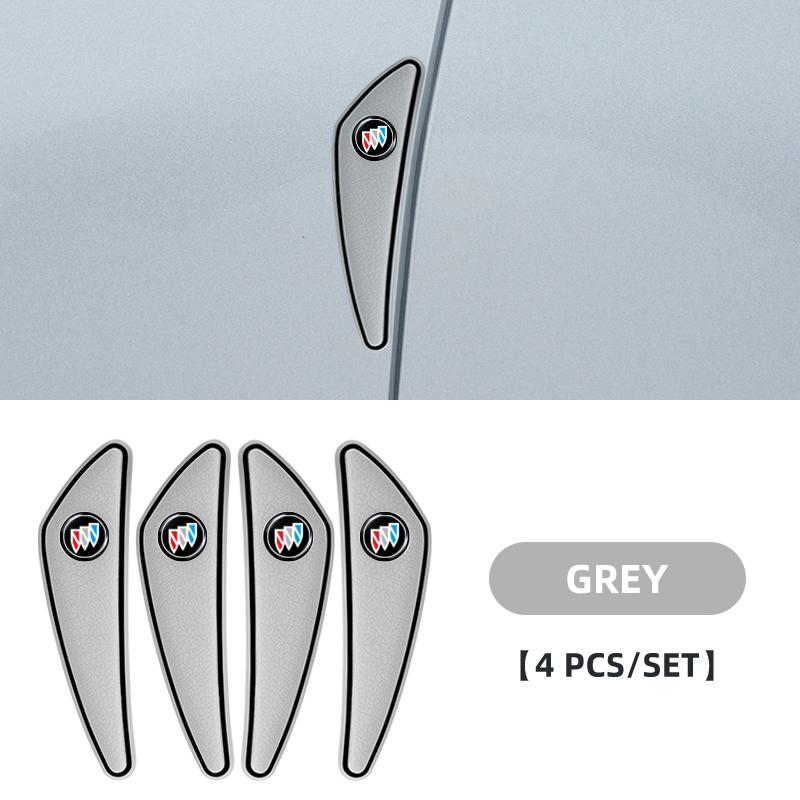 RFG3 4pcs Car Body Bumper Antis-scratch Anti-collision Rubber Strips For Buick LaCrosse enclave royaum Park Avenue Envista GL8 GL6