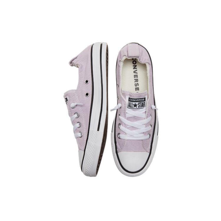 Converse Chuck Taylor All Star Shoreline Удобные Универсальные Низкие Кеды из Канваса Женские кроссовки Светло-фиолетовый A00567C