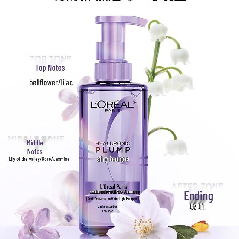 Увлажняющий шампунь с гиалуроновой кислотой L'Oreal