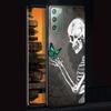 Чехол-бабочка в стиле ретро с черепом для Samsung Galaxy Note 20 Ultra 10 Lite 9 8 A53 A52 S23 S22 S21 S20 Plus, силиконовый черный чехол для телефона