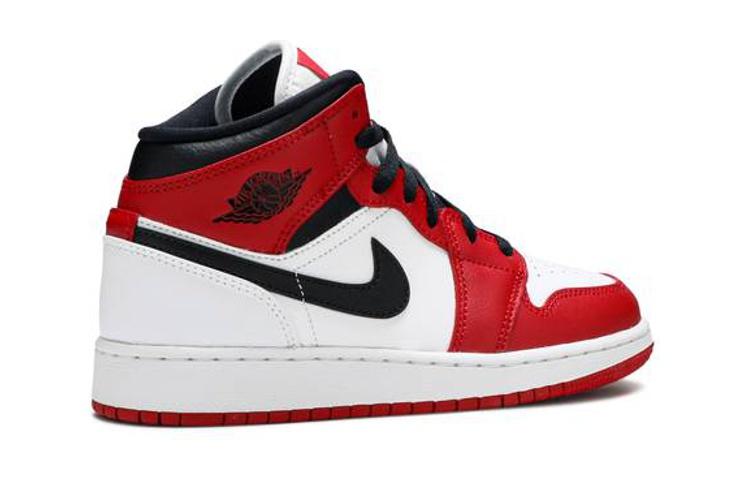 Jordan 1 Mid Chicago 2020 GS 554725-173