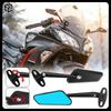 Зеркала для спортивных мотоциклов KAWASAKI NINJA250 / NINJA400 / NINJA500 / ZX-25R / ZX-4R / ZX-4RR  С функцией антиблика Алюминиевый сплав