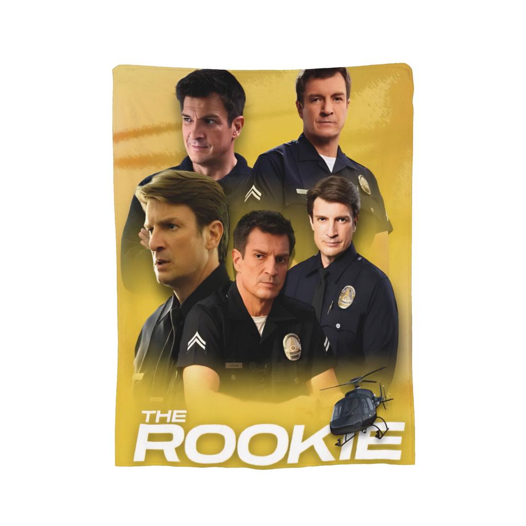 The Rookie Arrest Me But Make It Sexy Blanket  Flannel Throw Blanket Summer Air Conditioning Personalised Soft Warm Bedsprea,
