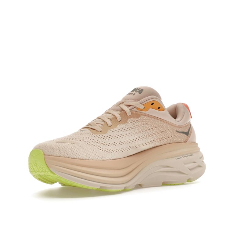 HOKA Bondi 8 Cream Vanilla Женские кроссовки 1127952-CMV