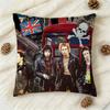 The CClash London Calling Doublesided Printed Square Decorative Cushion Cover for Sofa Living Room Home Decor