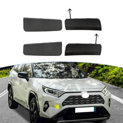 4 шт. Крышка заглушка буксировочного крюка переднего бампера для Toyota RAV4 LE 2019-2023
