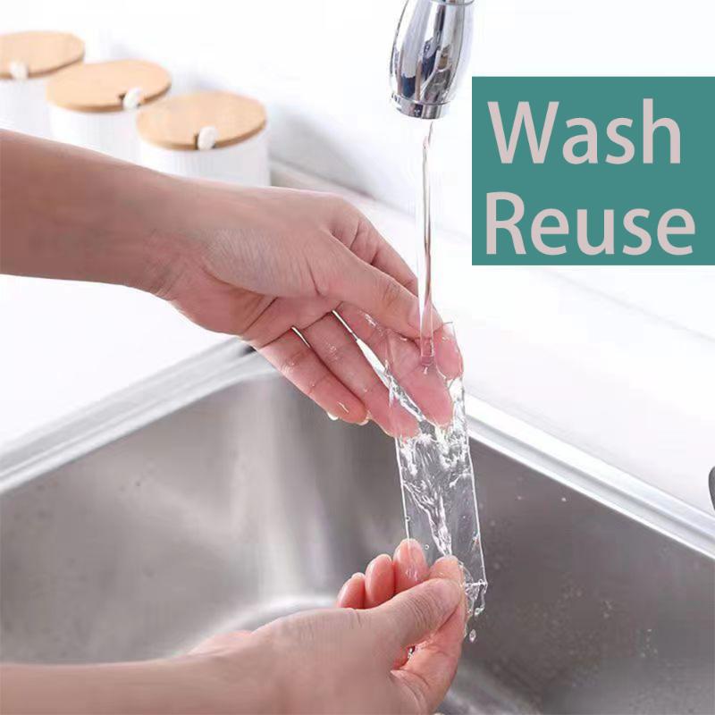 Нано-лента, сверхпрочная двусторонняя лента, сверхпрочная клейкая нескользящая лента, водонепроницаемая прозрачная лента для кухни, ванной комнаты