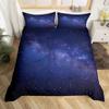 Galaxy Duvet Cover Set 3D Printed Space Themed Bedding Set Kid Boy Galaxy Series Universe Pattern Polyester Quilt Cover For Girl