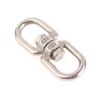 1Pc M4 M5 M6 M8 Rotating Universal Ring 8 Shape Unloading Shackle Wire Rope Lock Chain Connecting Buckle 304 Stainless Steel