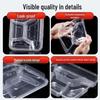 Disposable Rectangular 4-Compartment Meal Prep Containers