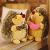 Decor Valentine Gift Stuffed Animals Hedgehog Plush Toy Plush Hedgehog Couple Plush Animal Doll