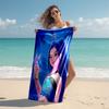 1pc KPop Demon Hunters30 Beach Towel, Comfortable and Thick, and Swimming/Bath/Picnic/Camping Towel, Suitable for Seaside Beaches