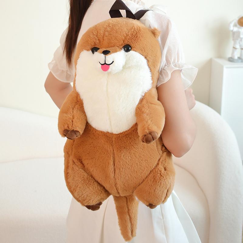 Updated Trendy Creative 3D Dinosaur Backpack Adorable Animal Cartoon Plush Backpack Dinosaurs Carryall for Children Kids Boy Gifts