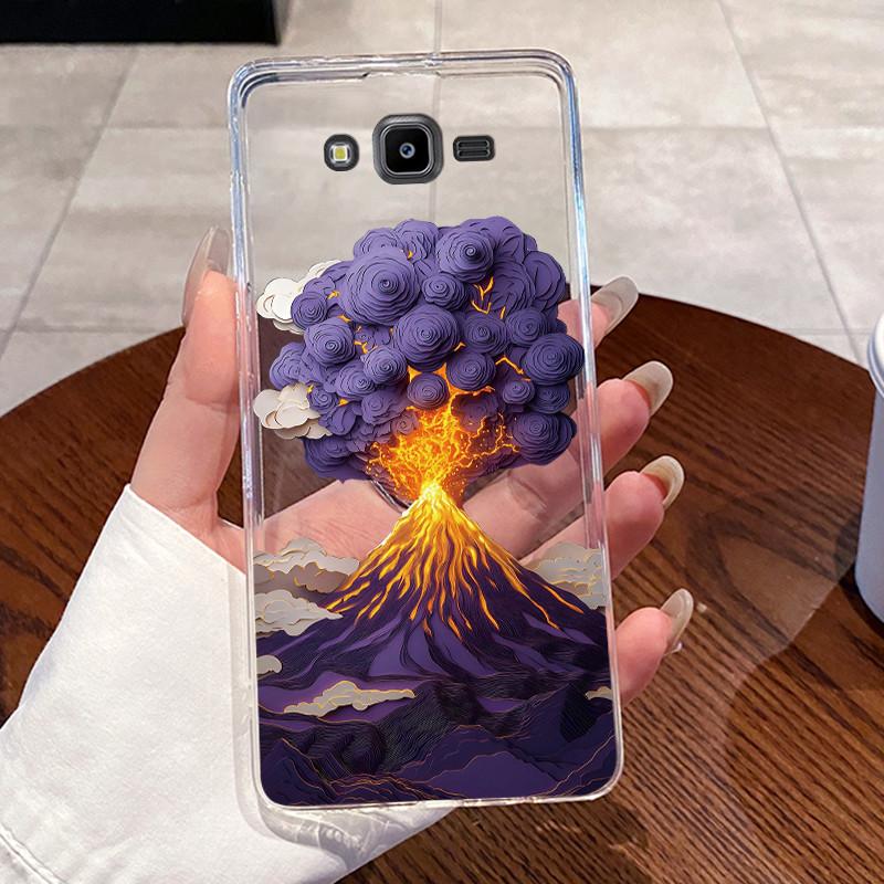For Samsung Galaxy J7 Nxt J701F / J7 Core Case Aesthetic Cute Cat Bumper Soft TPU Cover For Samsung J7 Neo J701M J 7 Phone Cases