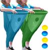 Игровые наборы "Бабушкины штаны" Игровые наборы для вечеринки Игровые наборы для двора Штаны с 4/2 прыгающими мячами Игровые наборы для двора Игровое поле Семейное собрание Игра для улицы