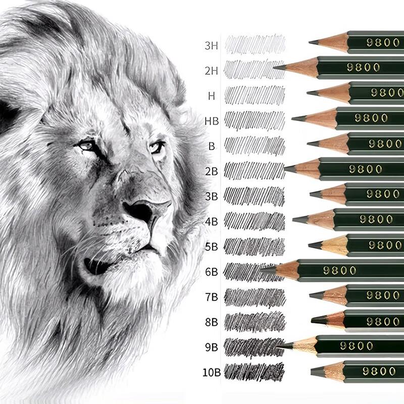 Карандаши Uni Mitsubishi uni-ball 9800 2B