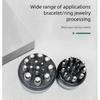 Портативный набор стальных пробойников 15/17 шт. Аксессуары для изготовления ювелирных изделий С коробкой для хранения