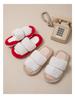 Fashion Fashion  Fur Slippers Women Indoor Light Warm Plush Home Slippers Woman Faux Fur Flat Heel Couple Slides  Pantuflas Mujer