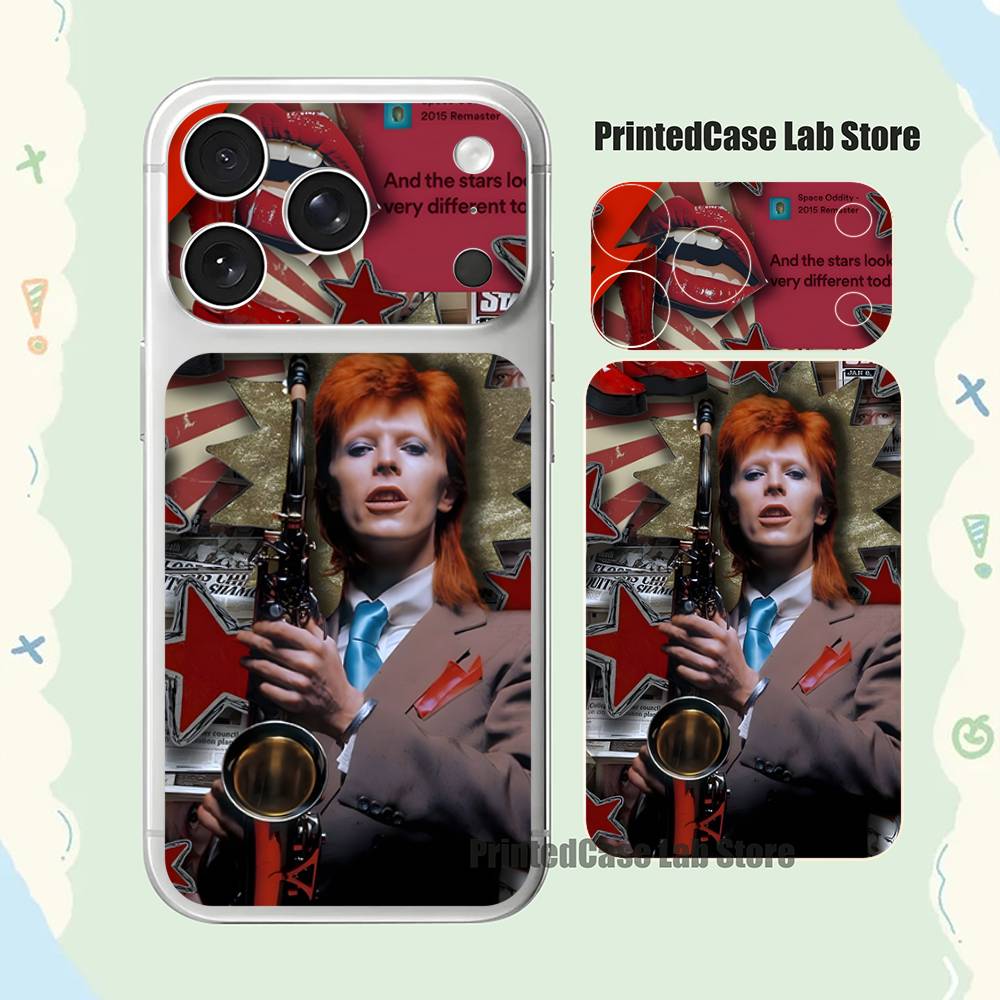 D-David Cool B-bowie Защитная пленка на весь экран Для iphone 17 Pro Max Защита камеры Задние пленки Телефон
