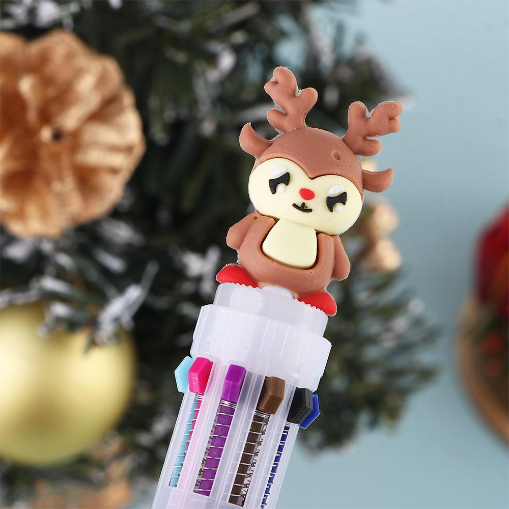 Claus Office School Writing Supplies Snowman Oil Pen Xmas Ball Pen Christmas Ballpoint Stationery