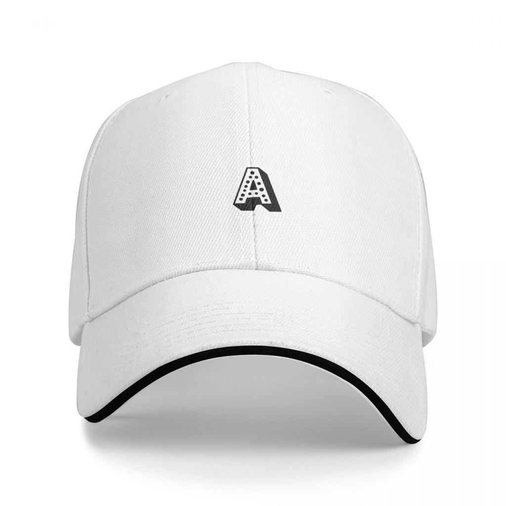 Letter a Baseball Cap Visor Birthday Snap Back Hat Men's Cap Women's