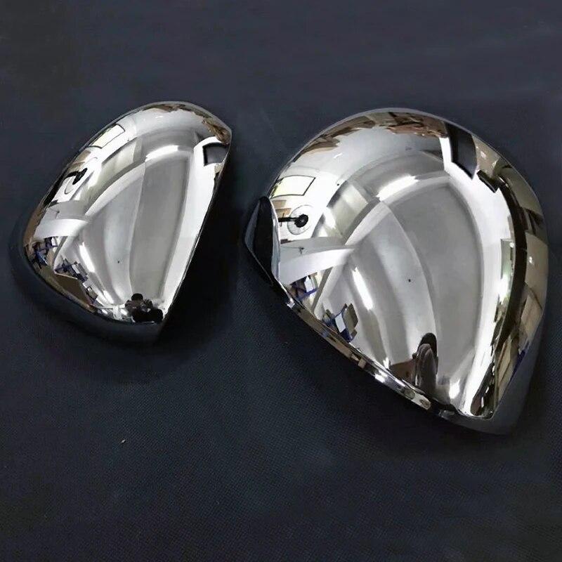 Для FIAT 500X 2014 2015 2016 2017 2018 ABS хром боковое крыло крыло заднего вида дверь зеркало крышка отделка стайлинга автомобилей 2 шт.