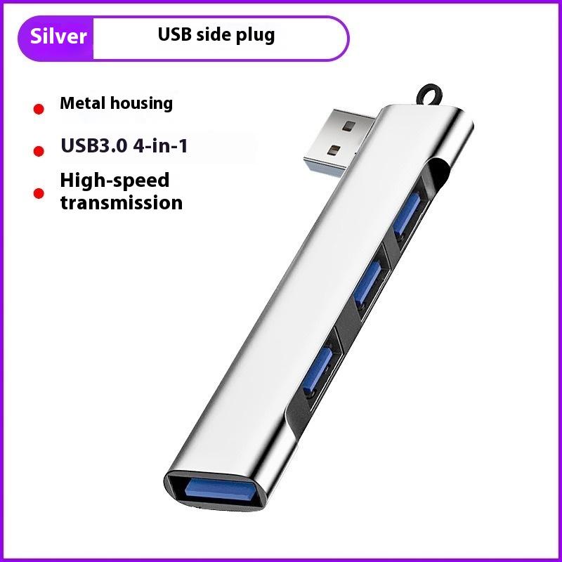 Горячая Распродажа 1 шт. Компьютерные Аксессуары для ПК 4-портовый USB 3.0 Хаб Высокоскоростной Type C Разветвитель 5 Гбит/с Многопортовый ХАБ 4 порта USB 3.0 2.0