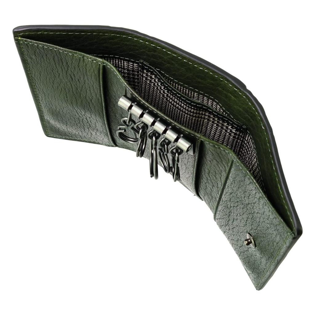 Ключница Натуральная кожа Монета 730613 Кошелек для монет Мини-кошелек Кожа теленка Оранжевый [Takeo Kikuchi] Мужская [26]