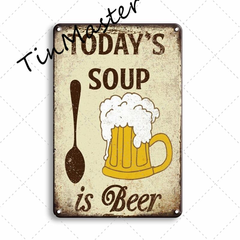 Популярный металлический плакат для пива, винтажные вывески для паба, бара, металлический знак, домашний декор для стен, украшение для ресторана, кухни, комнаты