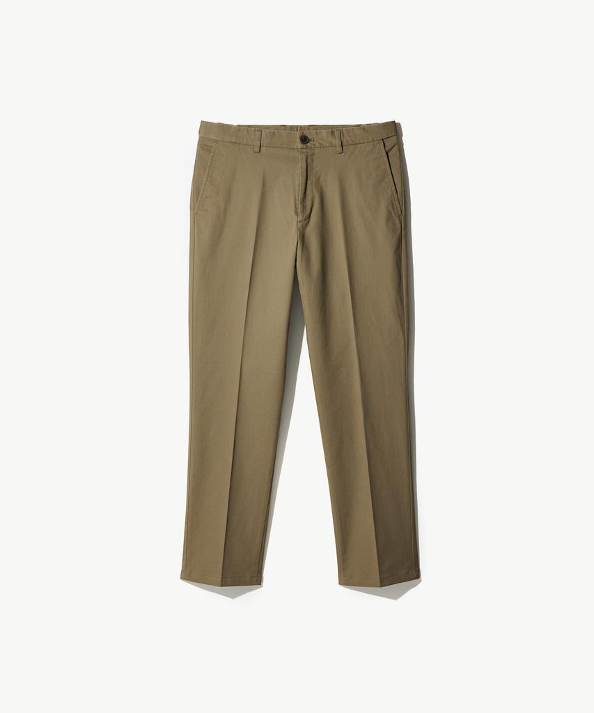 STCO Diems Soft Cotton Comfort Chino Pants Khaki (Straight Fit)_Dpaxz06Esk