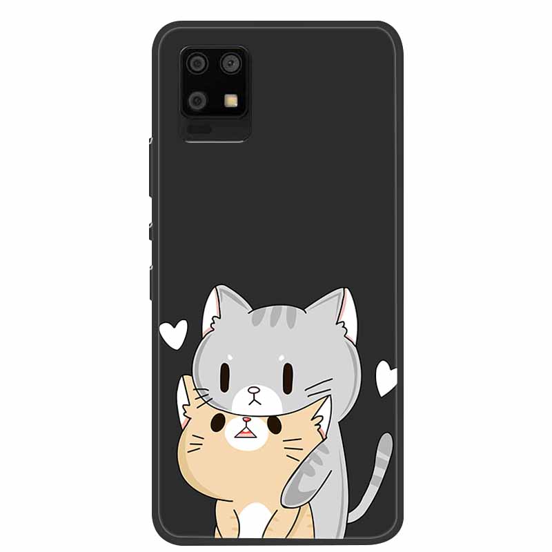 Для чехла Sharp Aquos Zero 6 SHG04 Волк Лев Мягкий ТПУ Силиконовые чехлы для чехла Sharp Aquos Sense 6 Ударопрочный Funda Zero6 5G Кот