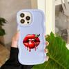LZ18 Lips Kiss Wave силиконовые чехлы для телефонов Samsung A15 S23 FE S24 Ultra A34 A54 A14 A55 Motorola G32 OnePlus мягкий чехол