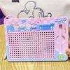 Puzzle Steel Ball Drawing Board Magnetic Toy Writing Pad Bag Pendant  for Backpack