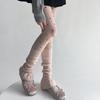 Ballet Leg Warmers Women Autumn and Winter Girl Female Leg Cover Dance Socks Y2k Harajuku Leg Warmers Sweet Wind Pile Calf Socks