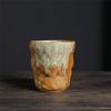 Kiln Cup Retro Teacup Ceramic Personal Cup Coarse Pottery Teacup Creative Ceramic Cup Espresso Cup