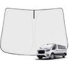 Солнцезащитная шторка на лобовое стекло для Ford Transit 350 2024-2025 2026 Аксессуары Утолщенная 6-слойная крышка-солнцезащита на переднее окно Защитный козырек Складной Блок