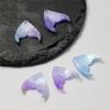 Handmade 10pcs Jewelry Accessories Hairpin Accessories DIY 17x19mm Acetate Plate Carved Fish Tail Beads Fashion Three-dimensional