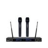 U2 Dual-Microphone Wireless Microphone System for Home KTV Use Wireless Headset and Lapel Microphone