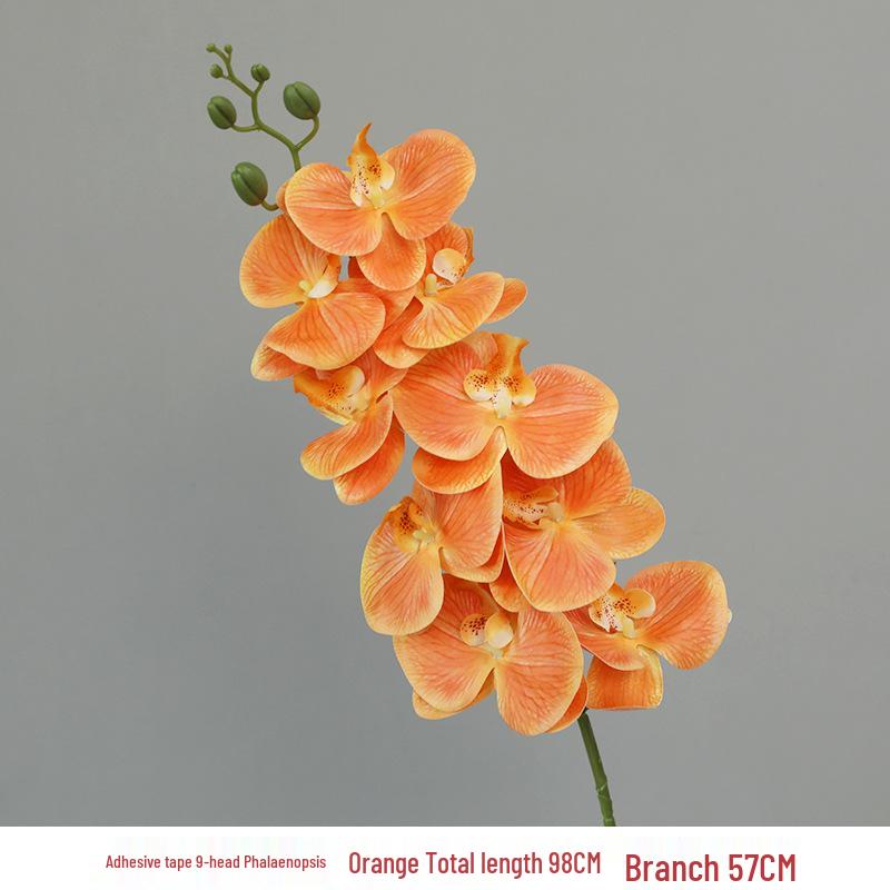 Роскошный реалистичный искусственный цветок фаленопсиса для свадеб и домашнего декора