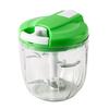 Manual Meat Grinder Vegetable Chopper Portable Hand Pull String Garlic Mincer Onion Cutter Food Processor for Veggies Fruits Nuts