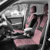 Leopard Print Short Plush Universal Car Seat Cover Winter Seat Covers Fit For Most Car SUV Truck Vans Car Accessories Interior